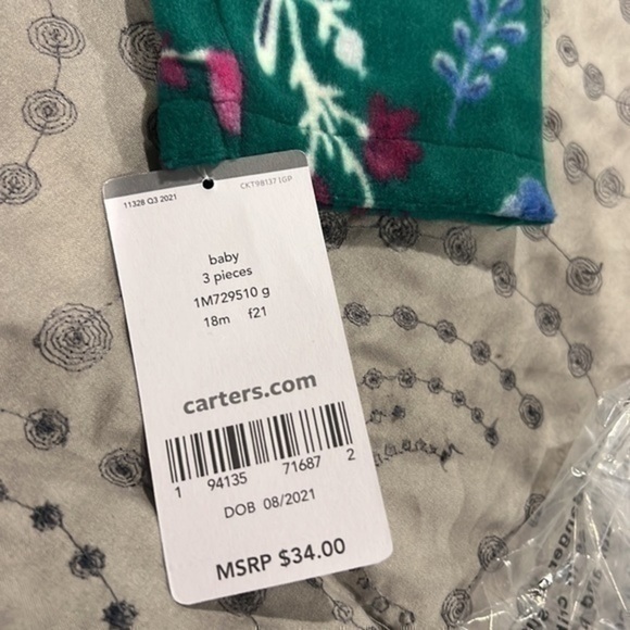 Carter’s Baby Girls 3 Piece Set - Picture 5 of 6